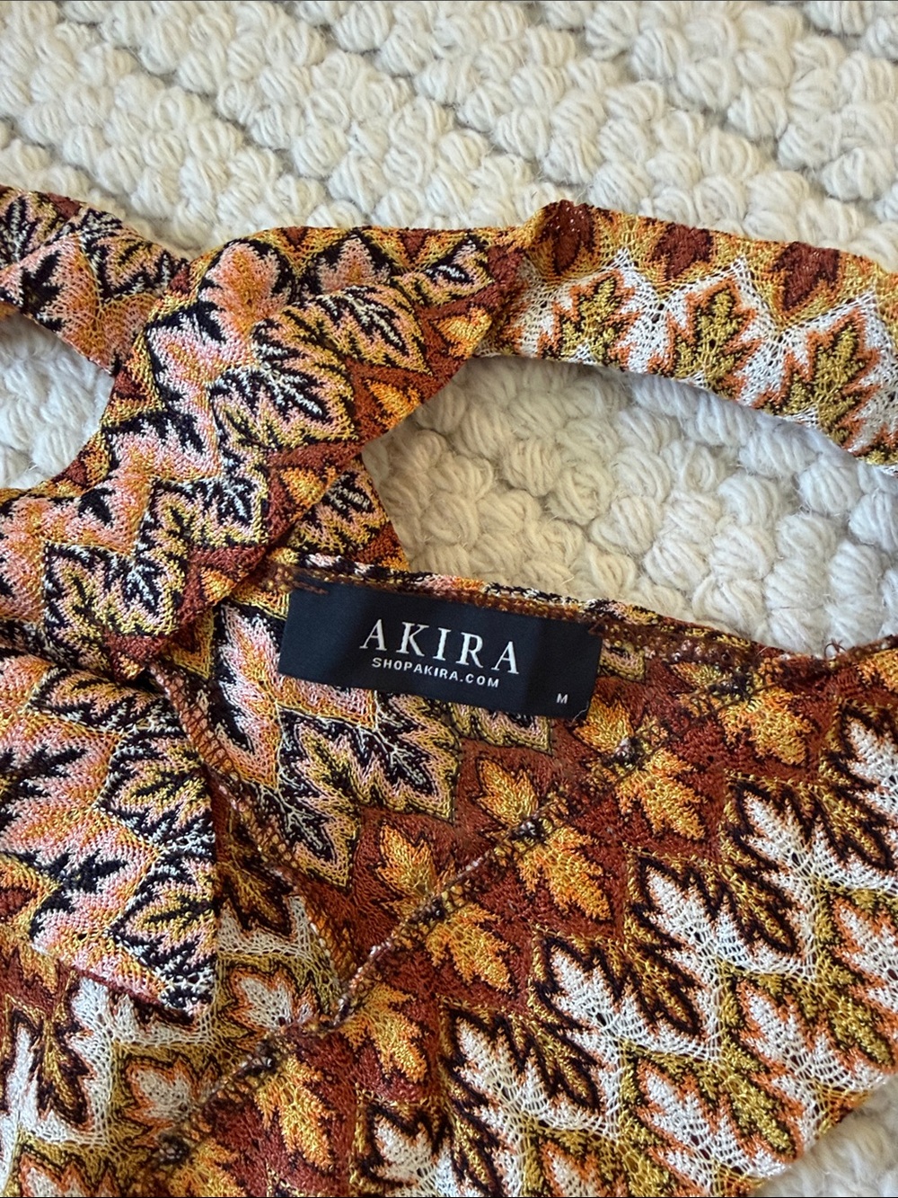 Trendy Zigzag Pattern Knit Two Piece Set - Picture 5 of 6
